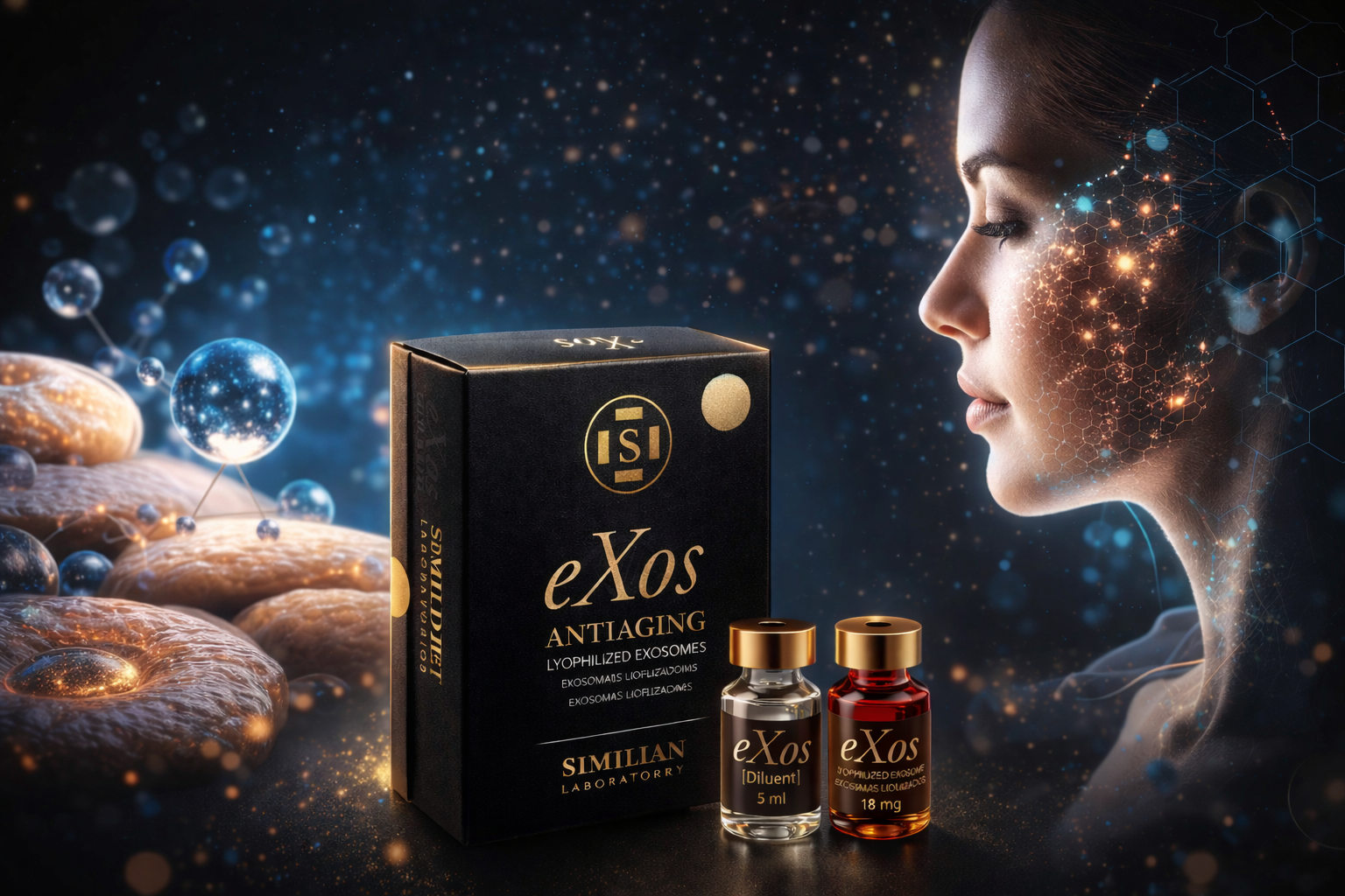 تقنية الإكسوسومات: ثورة في عالم الطب التجميلي